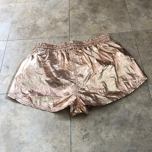 Free People Movement Rose Gold Workout Shorts - Picture 3 of 10